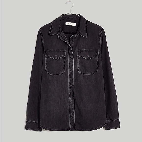Madewell - Denim Button Up Shirt - Picture 1 of 6